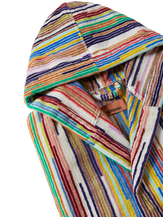 Missoni Home: Melody hooded bathrobe - Multicolor - men_1 | Luisa Via Roma