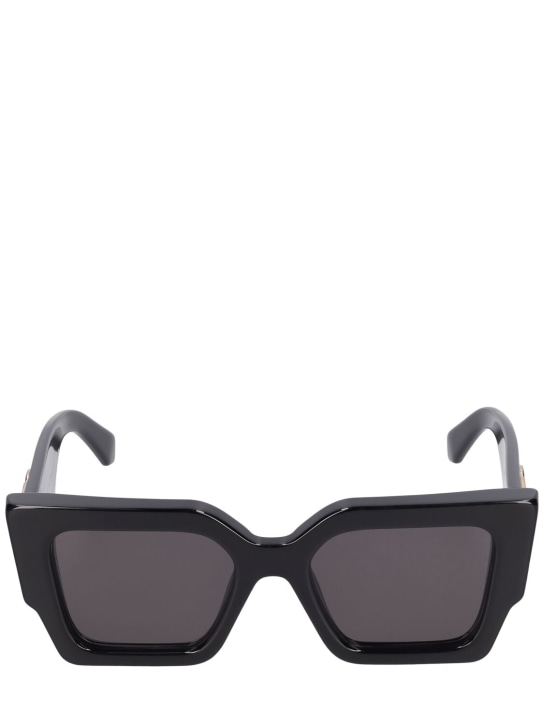 Off-White: Catalina acetate sunglasses - Black - women_0 | Luisa Via Roma