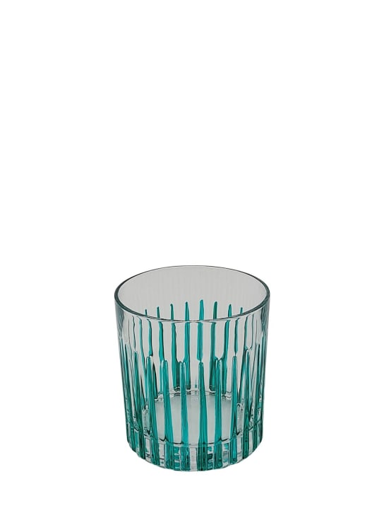 Les Ottomans: Set de 4 vasos de cristal pintados a mano - Verde - ecraft_0 | Luisa Via Roma