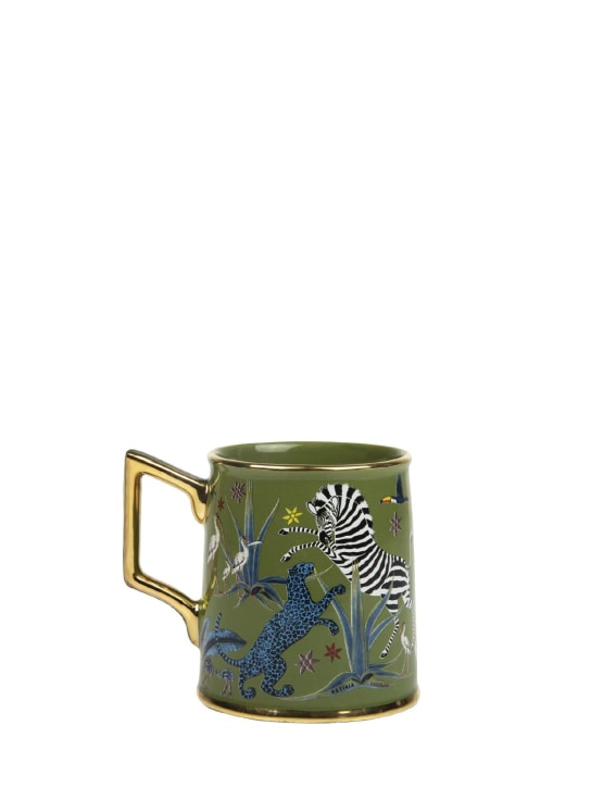 ORTIGIA: Jungle ceramic mug - Green - ecraft_0 | Luisa Via Roma