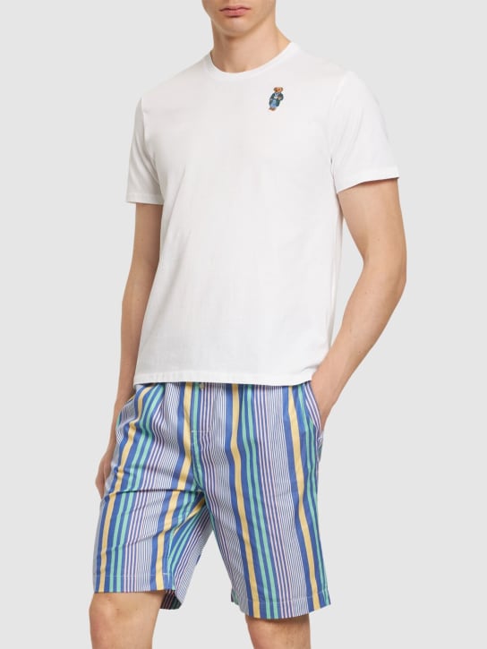 Polo Ralph Lauren: Pajama set - White/Blue - men_1 | Luisa Via Roma
