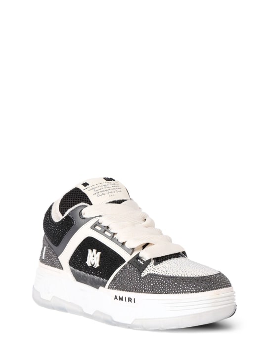 Amiri: Sneakers MA-1 Crystal - Noir/Blanc - men_1 | Luisa Via Roma