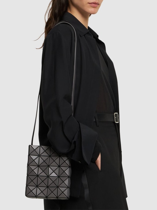 Bao Bao Issey Miyake: Matte Prism shoulder bag - Charcoal - women_1 | Luisa Via Roma