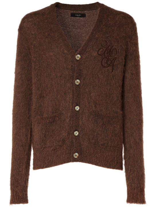 Amiri: Cardigan Ma Swirl - men_0 | Luisa Via Roma