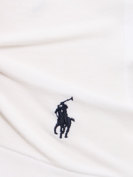 Polo Ralph Lauren: 2 Kurzarm-T-Shirts aus Jersey - Weiß - men_1 | Luisa Via Roma