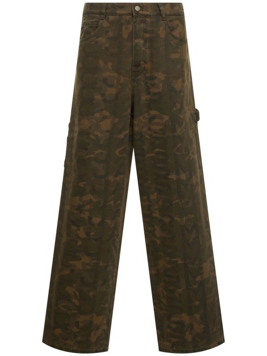 Marc Jacobs: Jeans oversize camouflage - Camouflage - women_0 | Luisa Via Roma