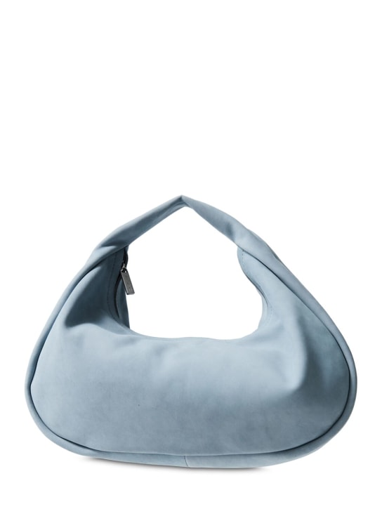 St. Agni: Bon Bon nubuck suede top handle bag - women_0 | Luisa Via Roma