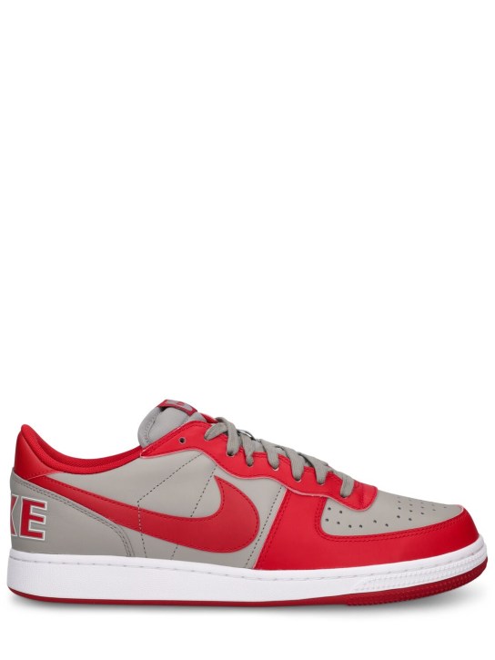 Nike: Sneakers Terminator Low - Grey/Red-white - men_0 | Luisa Via Roma