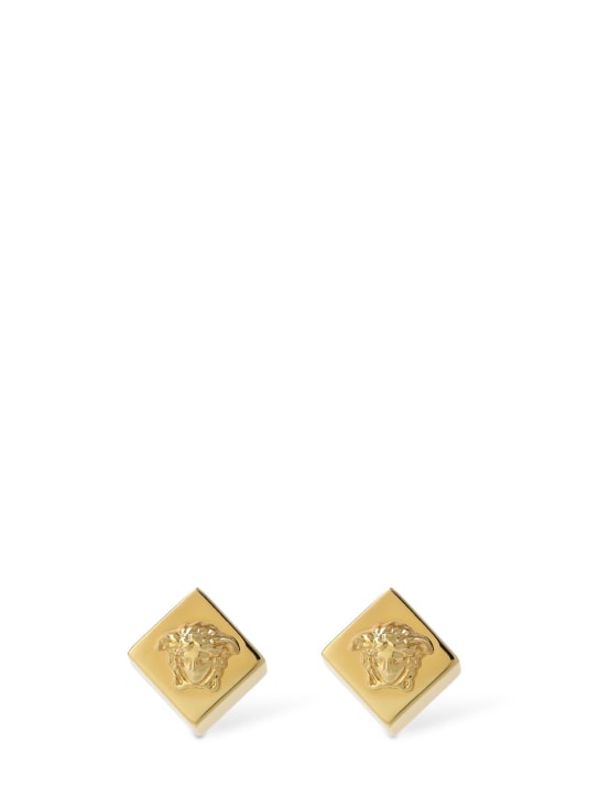Versace: Ohrringe aus Metall - Gold - women_0 | Luisa Via Roma