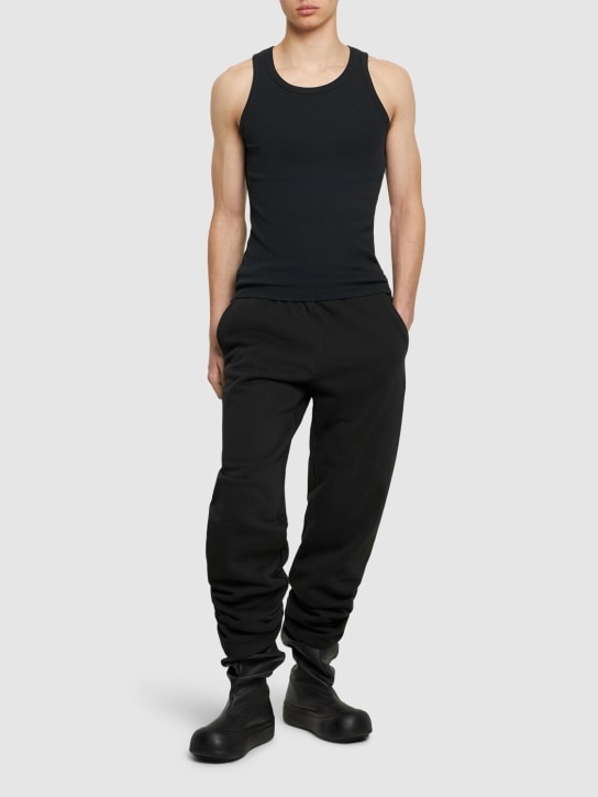 Entire Studios: Cotton rib slim tank top - men_1 | Luisa Via Roma