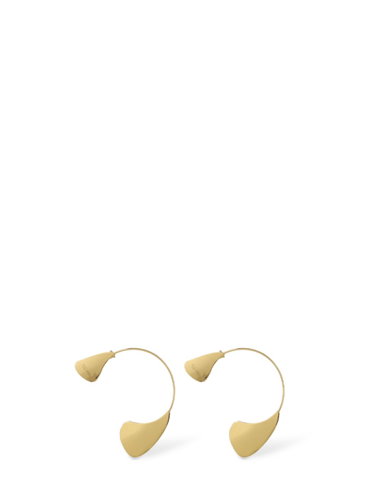 Jil Sander: Pendientes ear cuff BW8 3 - Oro - women_0 | Luisa Via Roma