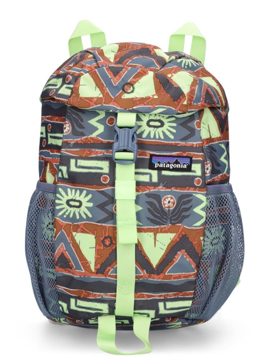 Patagonia: 12L color block recycled tech backpack - Multicolor - kids-girls_0 | Luisa Via Roma