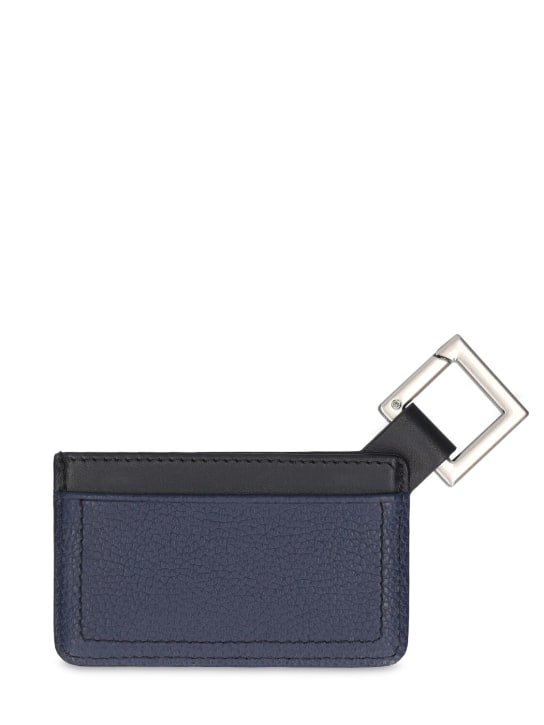 Jacquemus: Le Porte-cartes Cuerda leather wallet - Black - men_1 | Luisa Via Roma