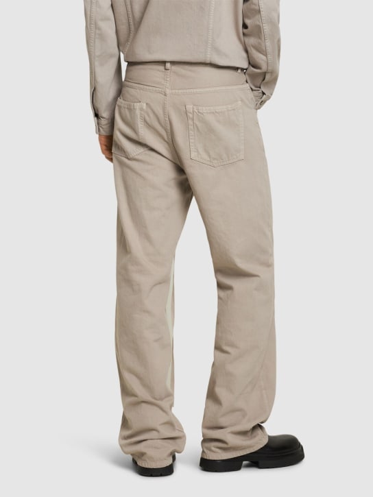 Ann Demeulemeester: Ronald 5 pocket cotton pants - men_2 | Luisa Via Roma
