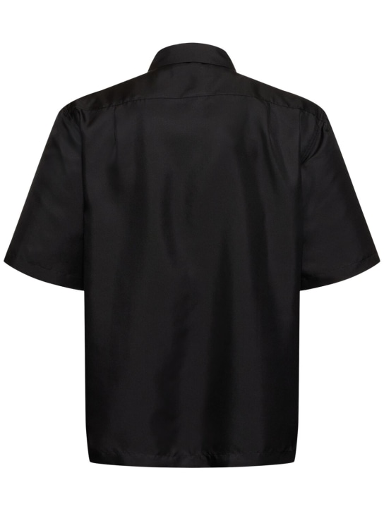 SUNFLOWER: Silk short sleeve shirt - men_4 | Luisa Via Roma