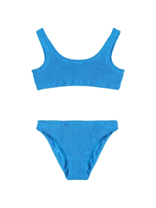 Mc2 Saint Barth: Bikini de lúrex - Azul Claro - kids-girls_0 | Luisa Via Roma