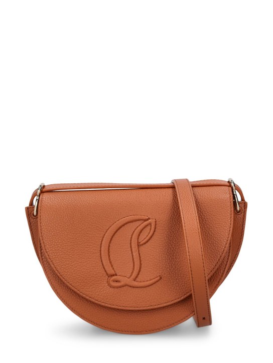 Christian Louboutin: By My Side leather shoulder bag - Kahverengi - women_0 | Luisa Via Roma