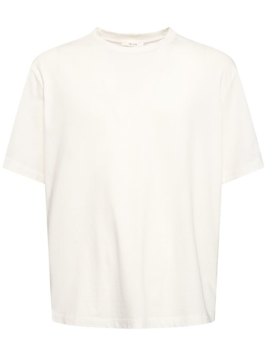 The Row: Errigal棉质平纹针织T恤 - 白色 - men_0 | Luisa Via Roma