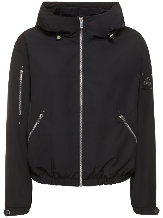 Moose Knuckles: Beaumont puffer jacket - Black - women_0 | Luisa Via Roma