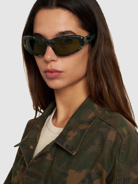 Retrosuperfuture: Motore sunglasses - Green - women_2 | Luisa Via Roma