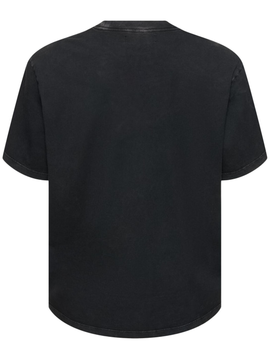 Amiri: Logo cotton jersey t-shirt - men_4 | Luisa Via Roma