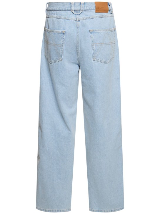 Axel Arigato: Studio Stripe cotton denim jeans - men_4 | Luisa Via Roma
