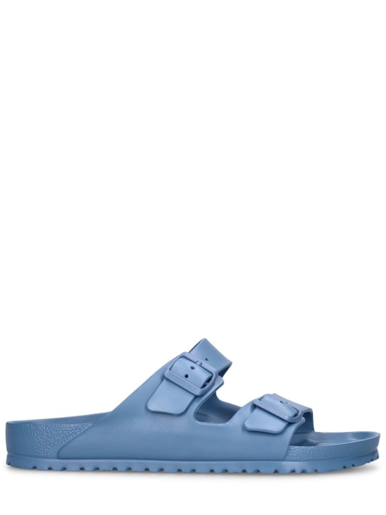 BIRKENSTOCK: Arizona ultra lightweight EVA sandals - Light Blue - men_0 | Luisa Via Roma