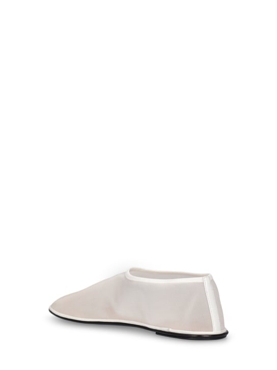 The Row: Sock mesh ballerina flats - women_3 | Luisa Via Roma