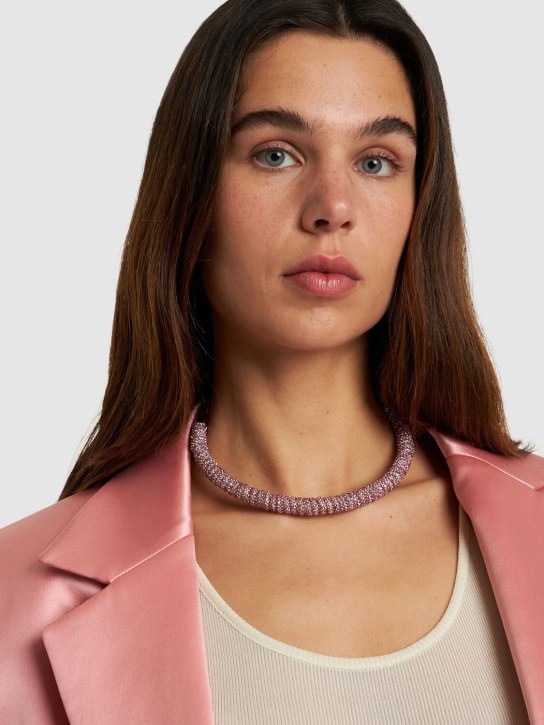Rosantica: Halsband mit Kristallen „Isy“ - Rosa/Kristall - women_1 | Luisa Via Roma
