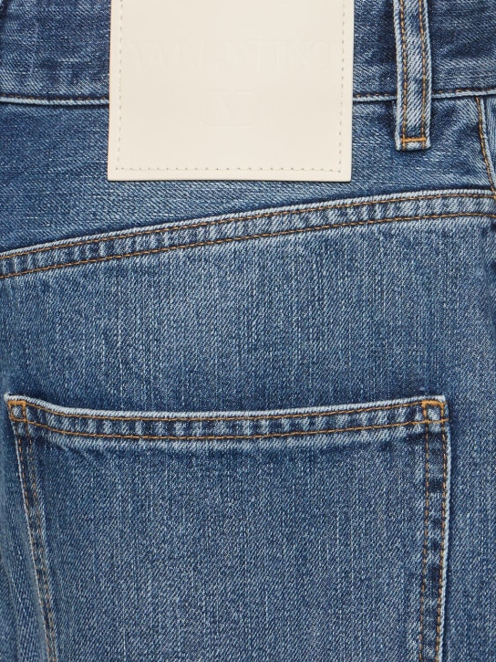 Valentino: Denim boyfriend jeans - Blue - women_3 | Luisa Via Roma
