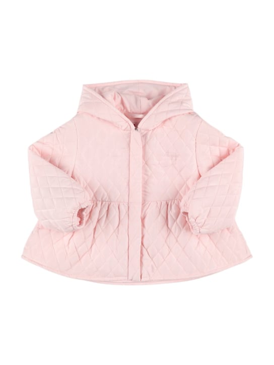 Il Gufo: Quilted nylon puffer jacket - Pembe - kids-girls_0 | Luisa Via Roma
