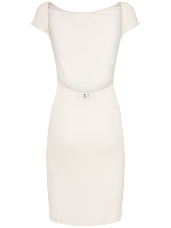 Dsquared2: Vestido corto con espalda descubierta - women_3 | Luisa Via Roma