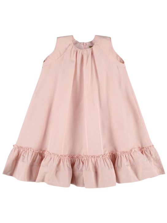 Stella Mccartney Kids: Taffeta dress - Pink - kids-girls_0 | Luisa Via Roma