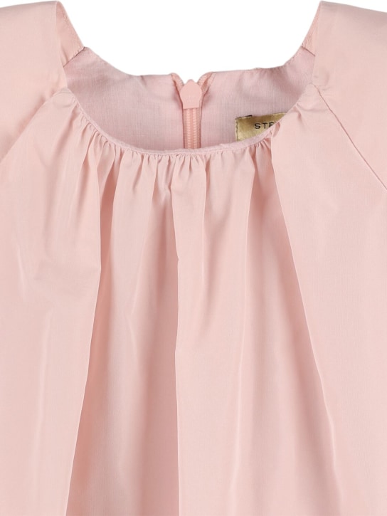 Stella Mccartney Kids: Taffeta dress - Pink - kids-girls_1 | Luisa Via Roma