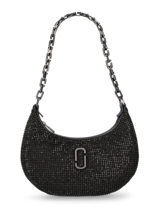Marc Jacobs: The Small Curve leather shoulder bag - Black - women_0 | Luisa Via Roma
