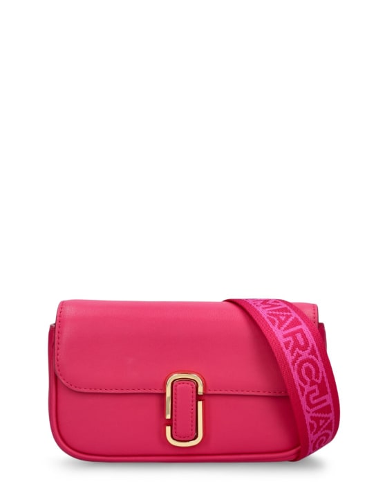 Marc Jacobs: The Mini Soft leather shoulder bag - Lipstickpink - women_0 | Luisa Via Roma