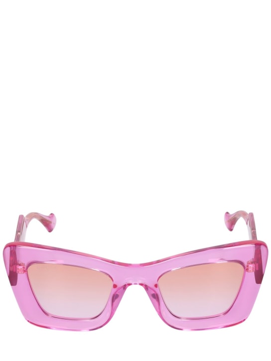 Gucci: Gafas de sol cat-eye - Morado - women_0 | Luisa Via Roma