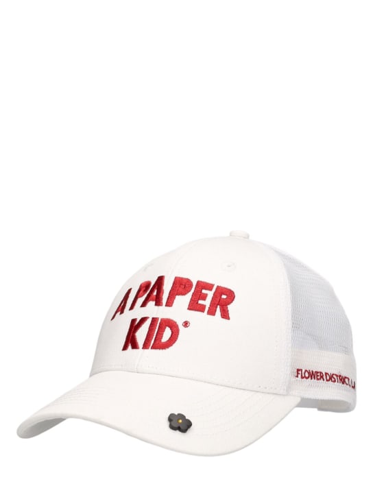 A Paper Kid: A Paper Kid unisex trucker hat - women_1 | Luisa Via Roma