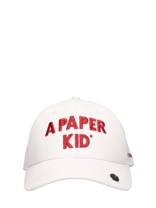 A Paper Kid: A Paper Kid unisex trucker hat - women_0 | Luisa Via Roma