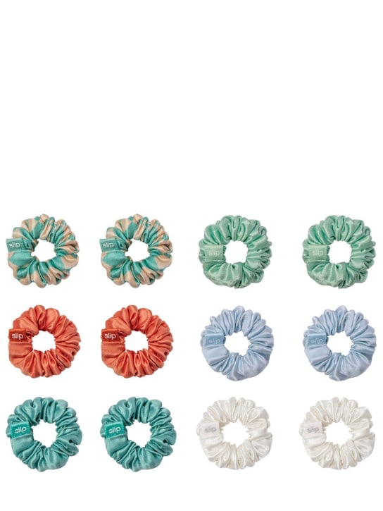 Slip: Set of 12 Mini scrunchies - Seaside - beauty-women_0 | Luisa Via Roma