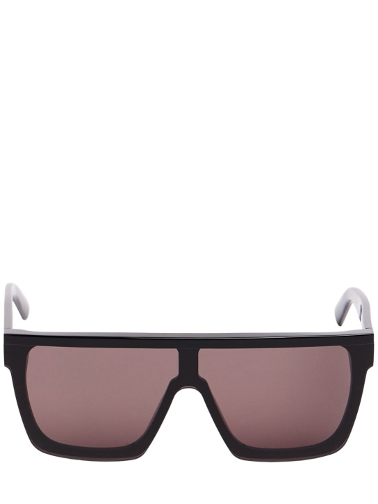 Saint Laurent: SL 607 acetate sunglasses - Black - men_0 | Luisa Via Roma