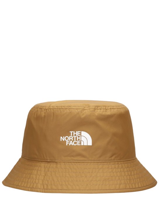 The North Face: Sun Stash reversible bucket hat - Beige/Brown - men_0 | Luisa Via Roma