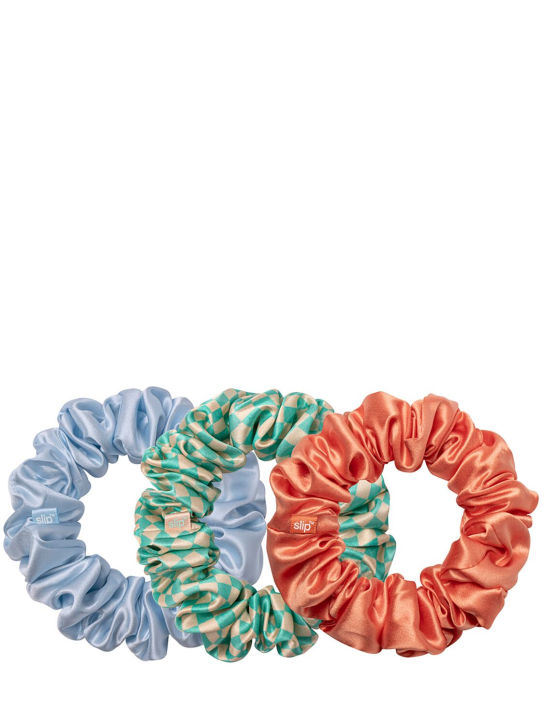 Slip: Set of 3 Large scrunchies - Sea Mist - beauty-women_0 | Luisa Via Roma