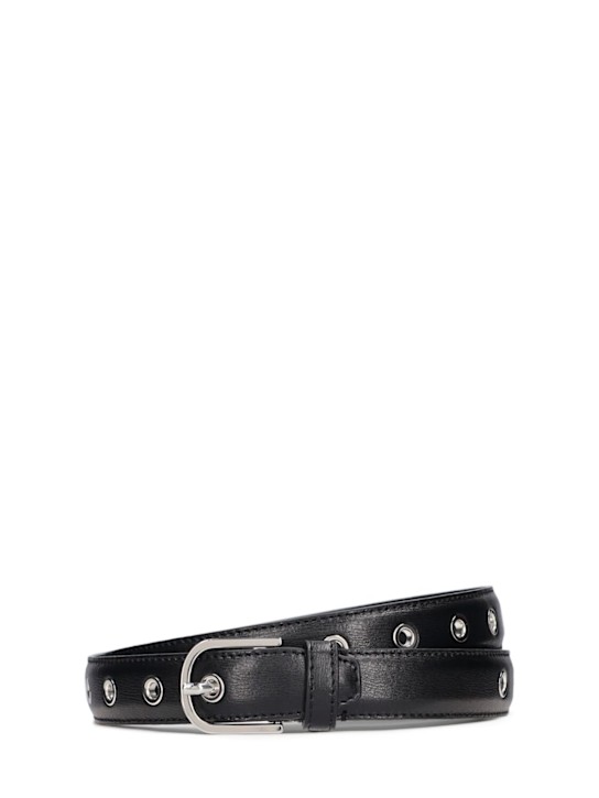 Toteme: Eyelet leather belt - women_0 | Luisa Via Roma