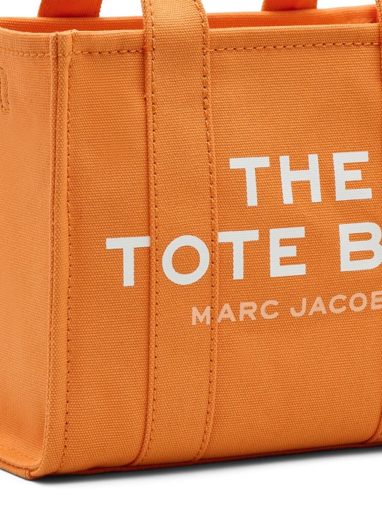 Marc Jacobs: The Small Tote キャンバスバッグ - タンジェリン - women_1 | Luisa Via Roma