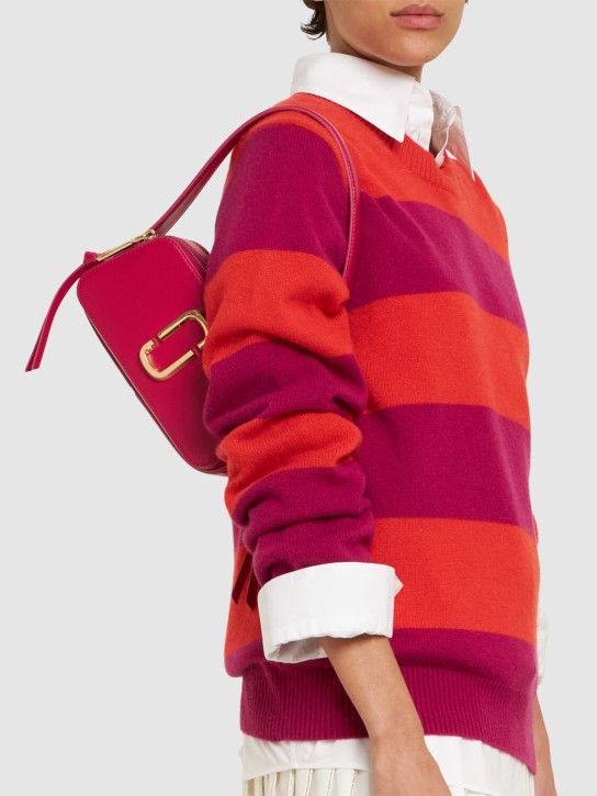 Marc Jacobs: The Slingshot leather shoulder bag - Lipstick Pink - women_1 | Luisa Via Roma