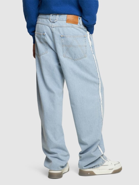 Axel Arigato: Studio Stripe cotton denim jeans - men_2 | Luisa Via Roma