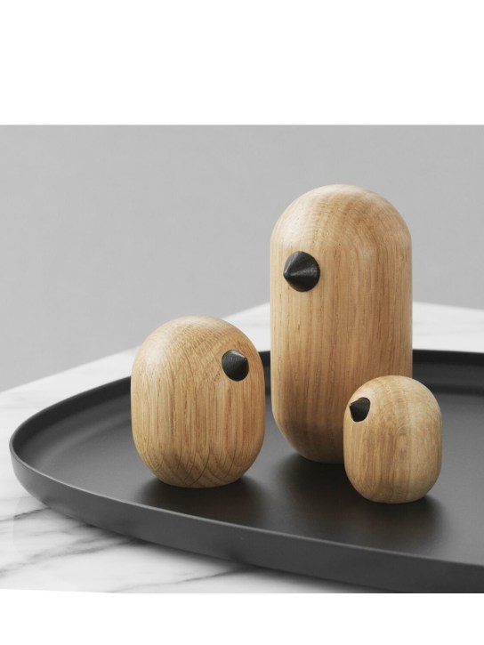 Normann Copenhagen: 13.5cm Little Bird - Brown - ecraft_1 | Luisa Via Roma