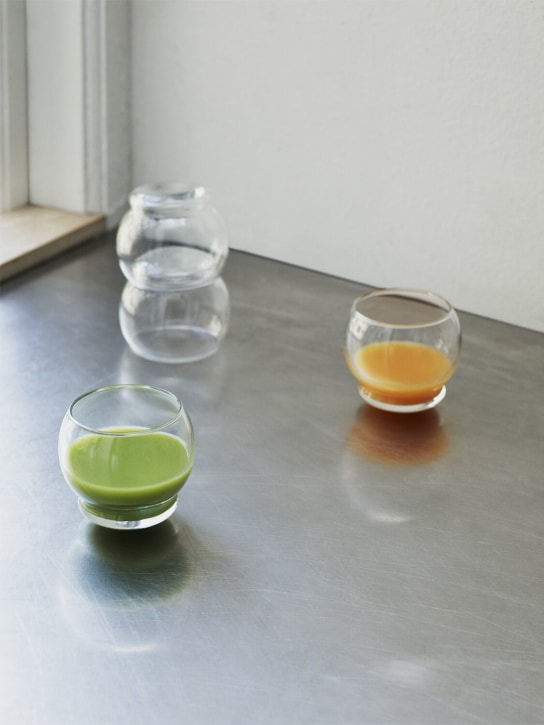 Normann Copenhagen: Rocking玻璃杯4个套装 - 透明 - ecraft_1 | Luisa Via Roma