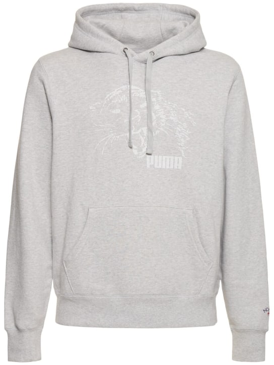 PUMA: Noah sweatshirt hoodie - Grey - men_0 | Luisa Via Roma